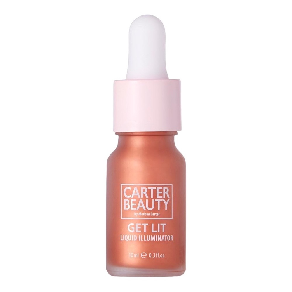 CARTER BEAUTY GET LIT ROSE GOLD LIQUID ILLUMINATOR - BRAND NEW